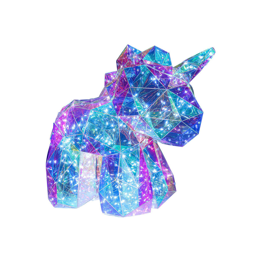 Thumbnail - Nolo LED-Dekoleuchte transparent Kunststoff B/H/L: ca. 23x36x38 cm