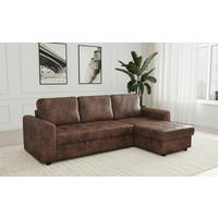 dunkelbraun B/T: ca. 245x155 cm Rise L - schwarz/hellbraun (245,00/155,00cm)