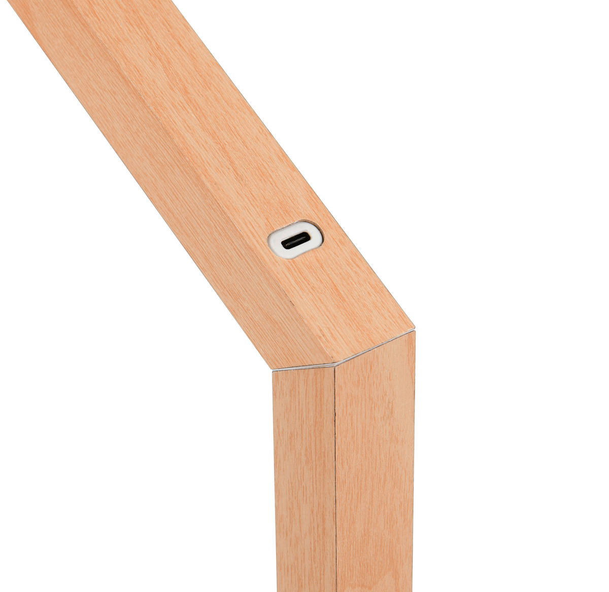 Reality LED Tischleuchte SKIP braun MDF B/H/T: ca. 11x37,5x14,5 cm 1 Brennstellen Skip - braun (11,00/37,50/14,50cm) - Reality