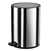 Treteimer silber Edelstahl H/D: ca. 26x19 cm ca. 3 l Treteimer_Milano 3l Edelstahl - silber (19,00/26,00cm) - POCOline