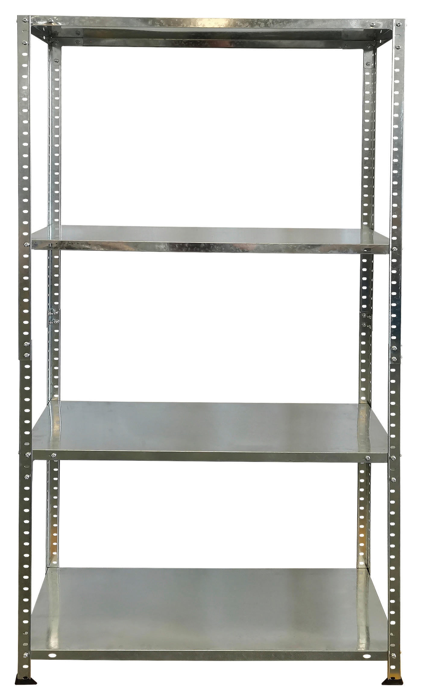 Schraubregal verzinkt B/H/T: ca. 75x150x30 cm Schraubregal 150x75x30cm V - verzinkt (75,00/150,00/30,00cm)