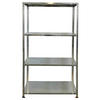 Schraubregal verzinkt B/H/T: ca. 75x150x30 cm Schraubregal 150x75x30cm V - verzinkt (75,00/150,00/30,00cm)