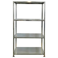 Schraubregal verzinkt B/H/T: ca. 75x150x30 cm Schraubregal 150x75x30cm V - verzinkt (75,00/150,00/30,00cm)