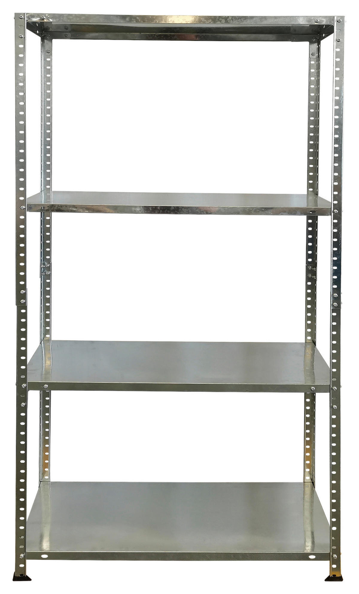 Schraubregal verzinkt B/H/T: ca. 75x150x30 cm Schraubregal 150x75x30cm V - verzinkt (75,00/150,00/30,00cm)