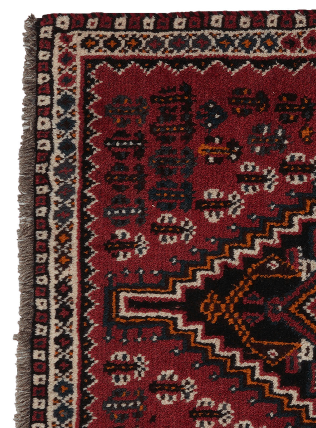 PersaTepp Teppich Shiraz rot B/L: ca. 84x127 cm Shiraz - rot (84,00/127,00cm) - PersaTepp