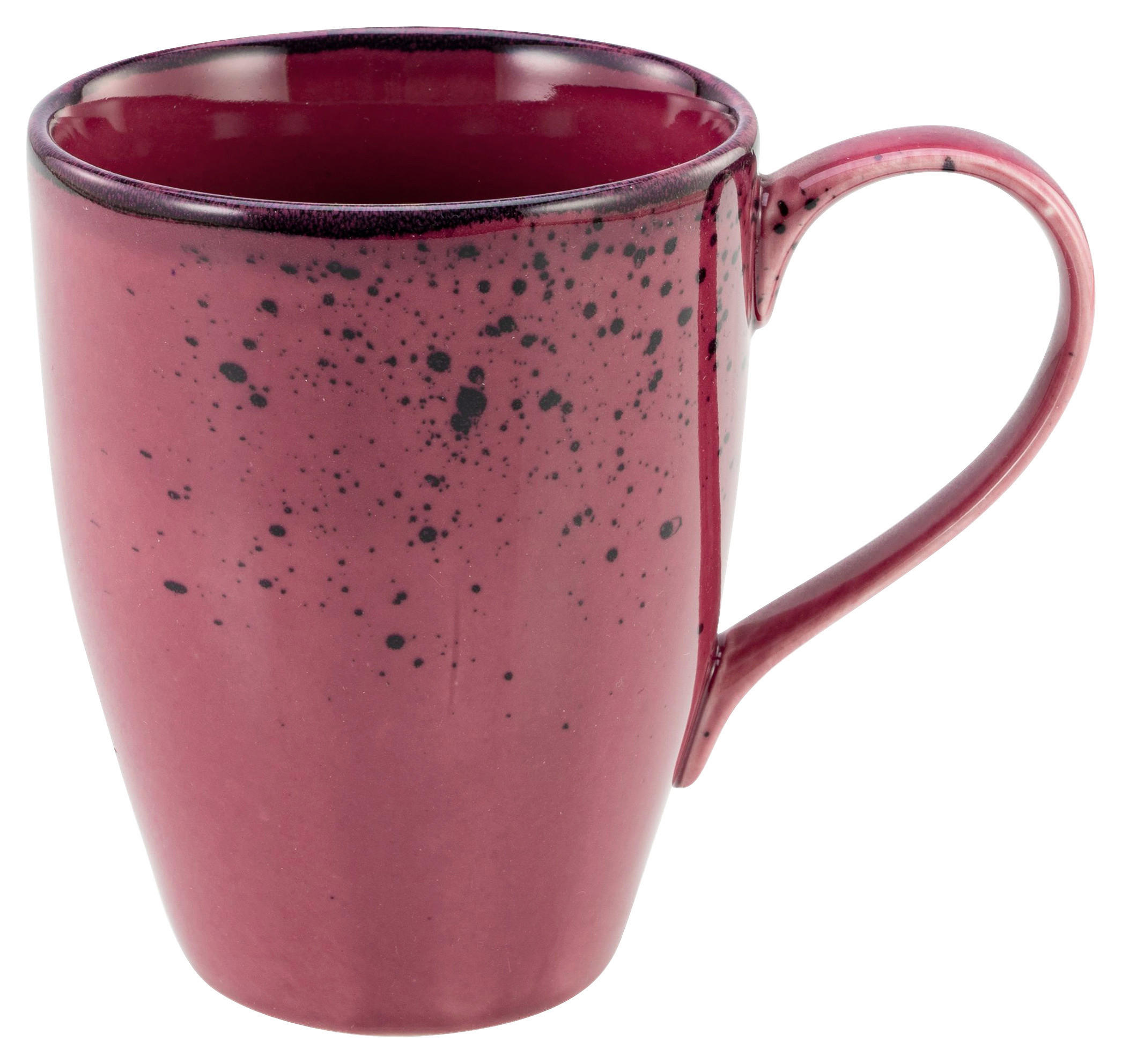 CreaTable Kaffeebecher NATURE COLLECTION weinrot Steinzeug NATURE COLLECTION - weinrot - CreaTable