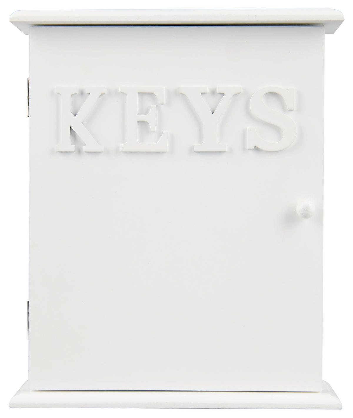 Schlüsselkasten Sandy weiß MDF B/H/T: ca. 20x24x7 cm Sandy - weiß (20,00/24,00/7,00cm)