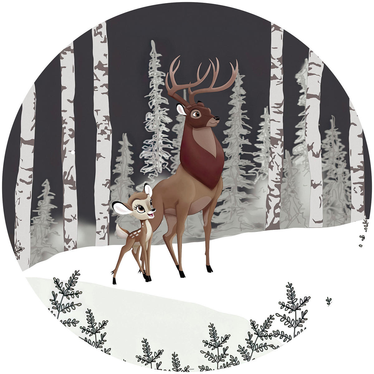 Komar Fototapete Bambi Great Prince D: ca. 125 cm Bambi Great Prince - (125,00cm) - Komar