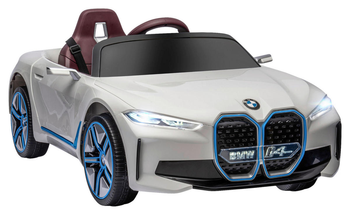 HOMCOM Kinderauto weiß B/H/L: ca. 67x115x45 cm Kinderfahrzeug - weiß (45,00/67,00/115,00cm) - HOMCOM