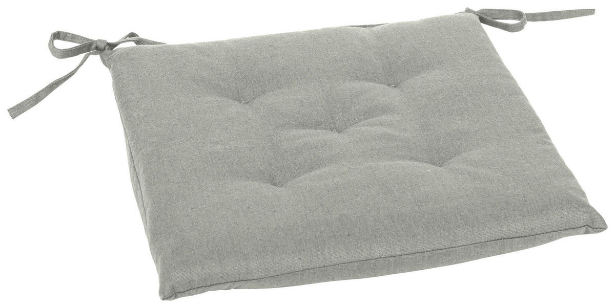 Acus Auflage silber Baumwolle Sitzkissen_Fiona - silber - Acus