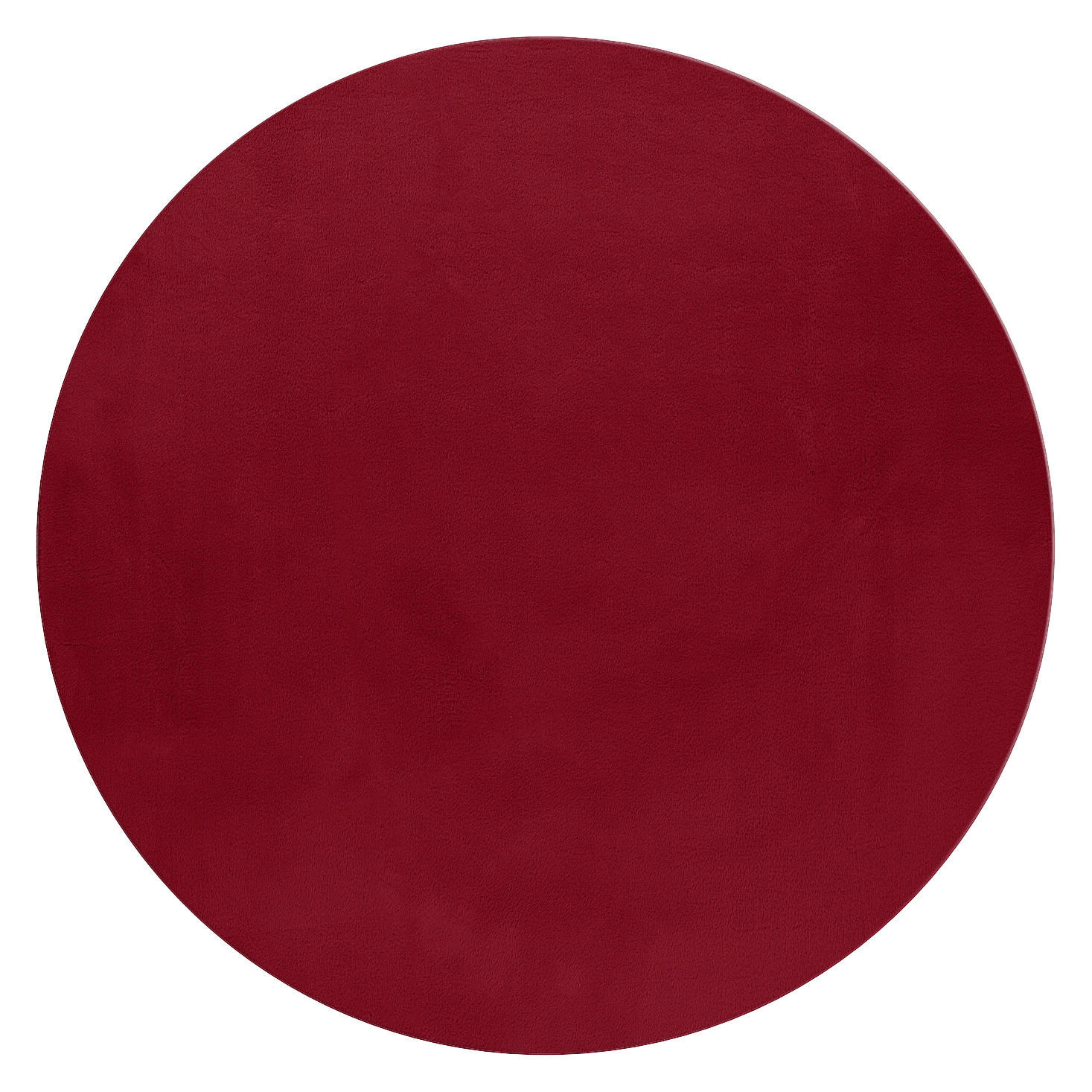 Ayyildiz Teppich POUFFY rot B/L: ca. 200x200 cm POUFFY - rot (200,00/200,00cm) - Ayyildiz