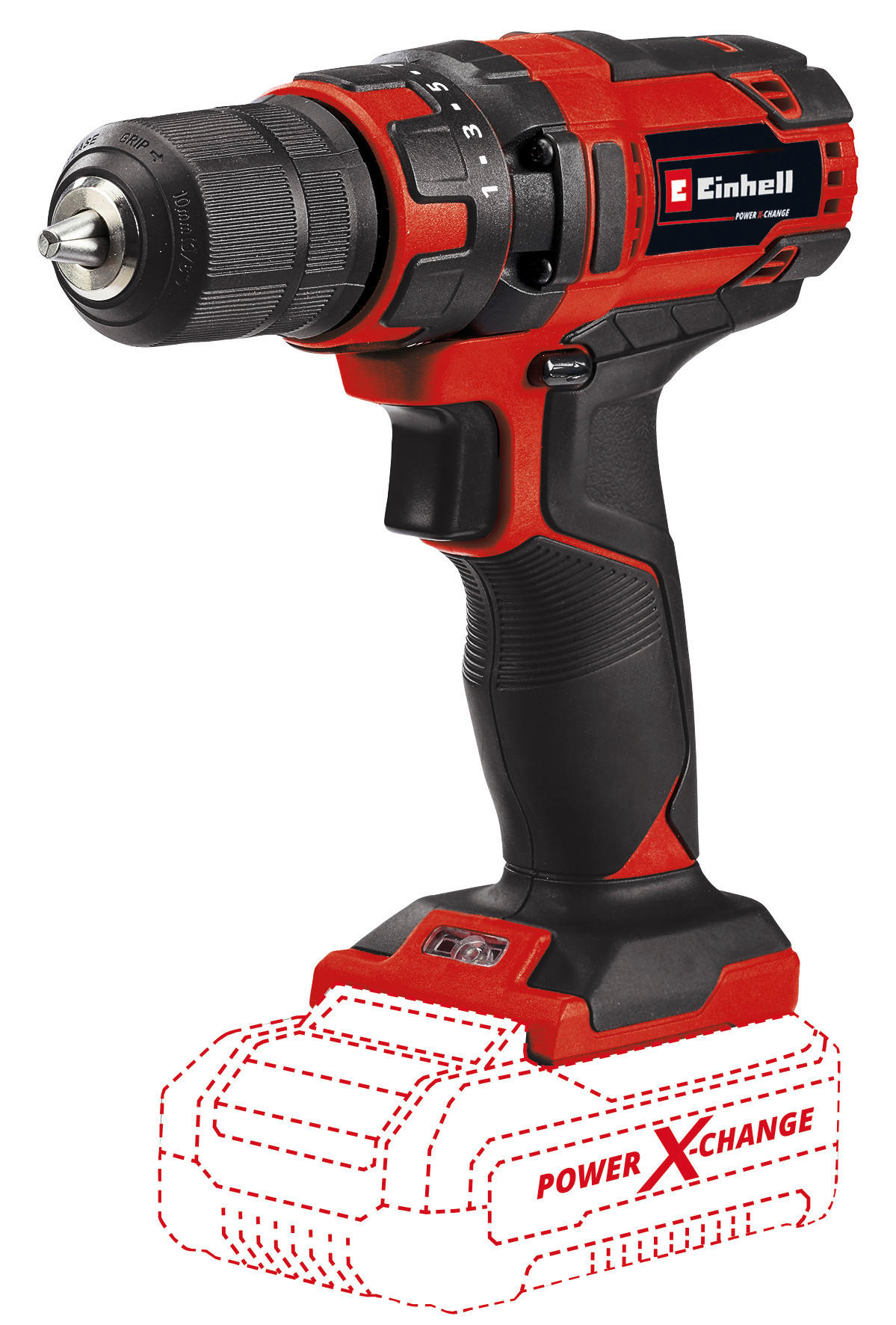 Einhell Classic Akku-Bohrschrauber TC-CD 18/35 Li-Solo ca. 18 V Akku-Bohrschrauber - Einhell Classic