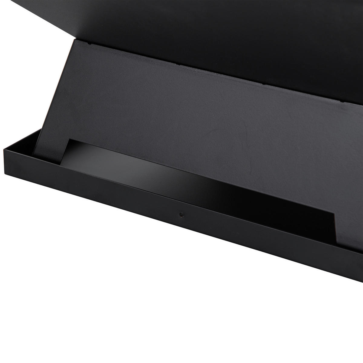 Outsunny Feuerstelle mit Grillrost Feuerstelle_mit_Grillrost - schwarz (45,00/45,00/34,00cm) - Outsunny