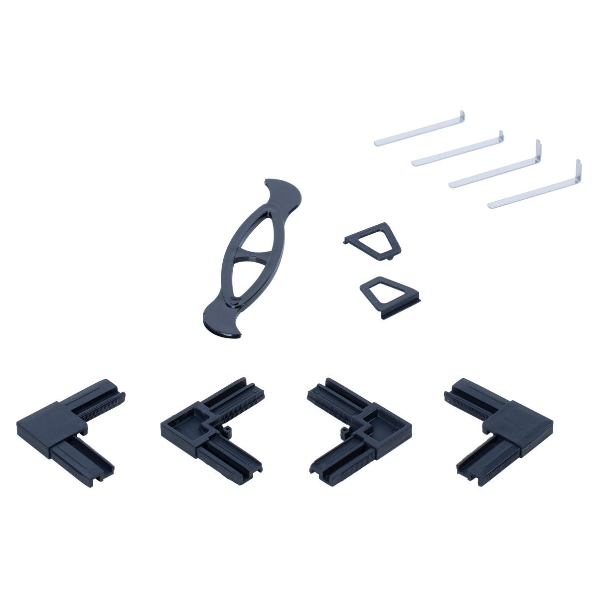 Fliegengitter anthrazit B/L: ca. 100x120 cm Fliegengitter-Spannrahmen - anthrazit (100,00/120,00cm)