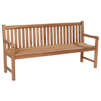 deVries Gartenbank Woodie natur Teakholz B/H/L: ca. 57x94x120 cm Woodie - natur (120,00/57,00/94,00cm) - deVries