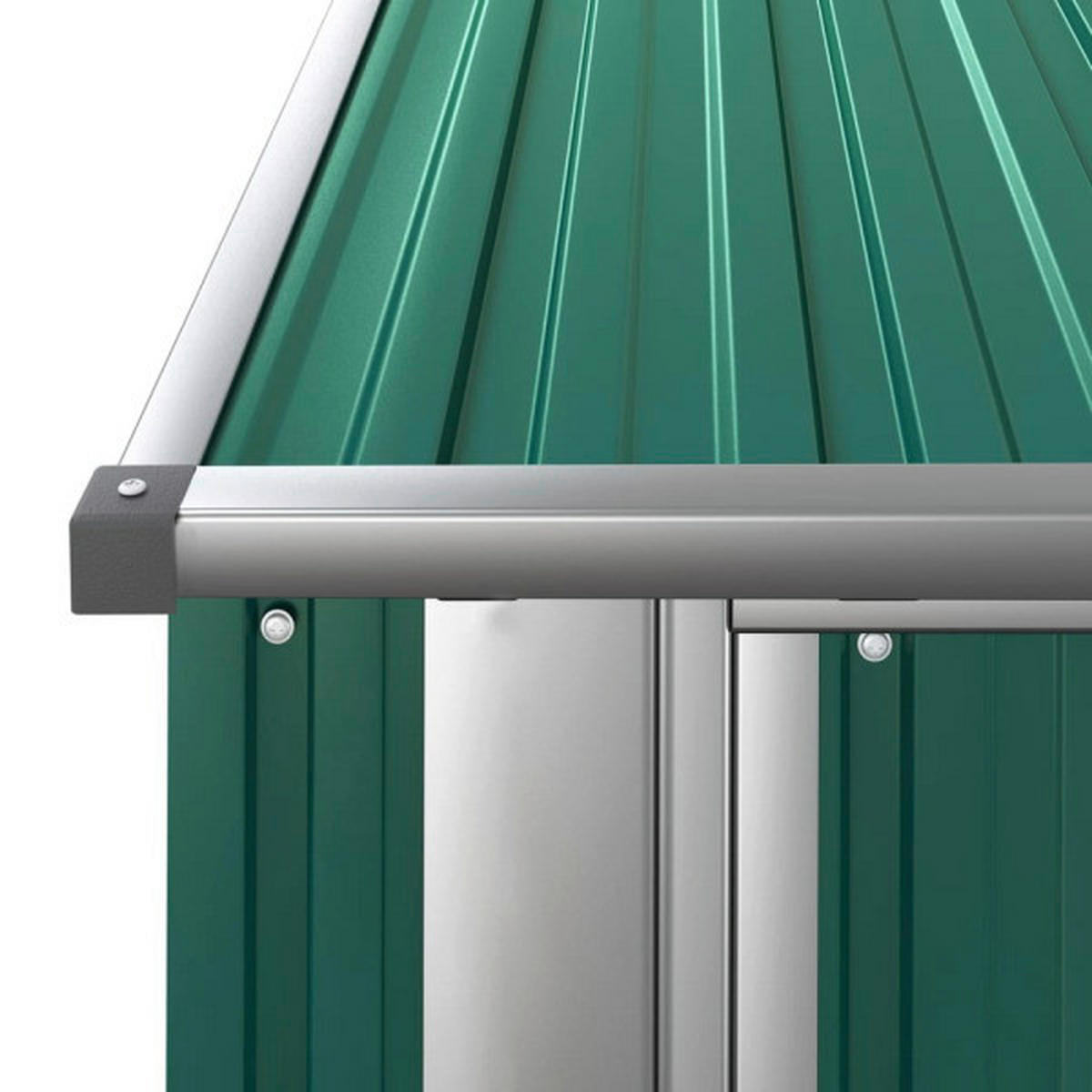 VidaXL Geräteschuppen Geräteschuppen - grün (180,50/209,50cm) - VidaXL