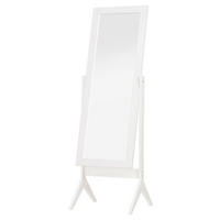 Standspiegel 831-268WT weiß MDF B/H/T: ca. 47x148x46 cm 831-268WT - weiß (47,00/148,00/46,00cm) - HOMCOM