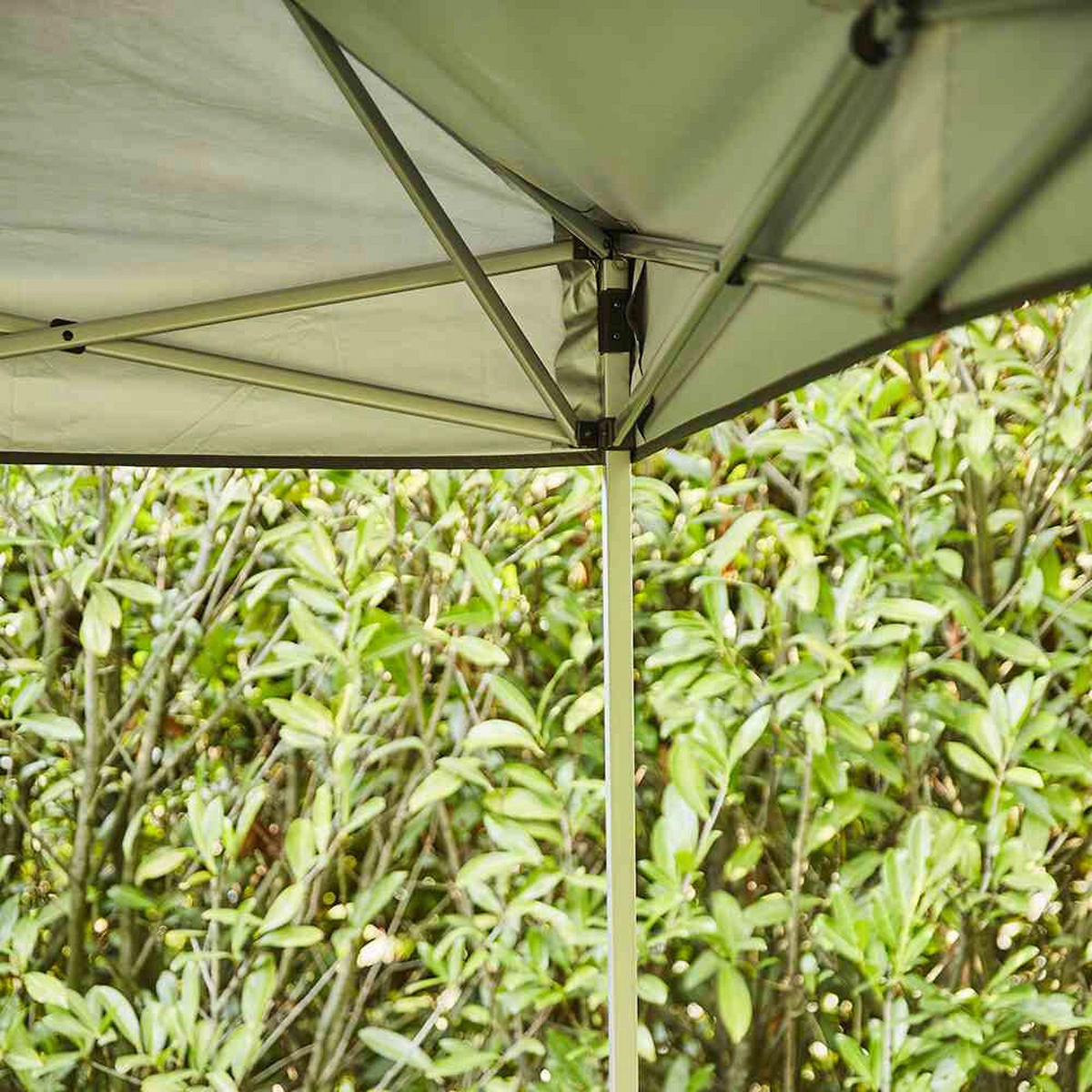 Gardamo Pavillon EASYUP Stahl Polyester B/H/L: ca. 300x270x300 cm EASYUP - Stahl (300,00/300,00/270,00cm) - Gardamo