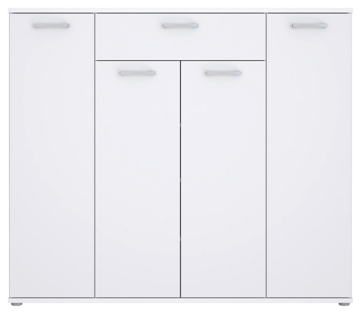 Kommode  weiß B/H/T: ca. 139x121x35 cm Rypsyma_Kommode RPSK341-120 - weiß (139,00/121,00/35,00cm)