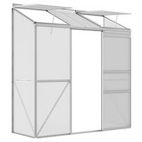 Outsunny Gewächshaus B/H/L: ca. 68x196x192 cm Gewächshaus - silber (192,00/68,00/196,00cm) - Outsunny