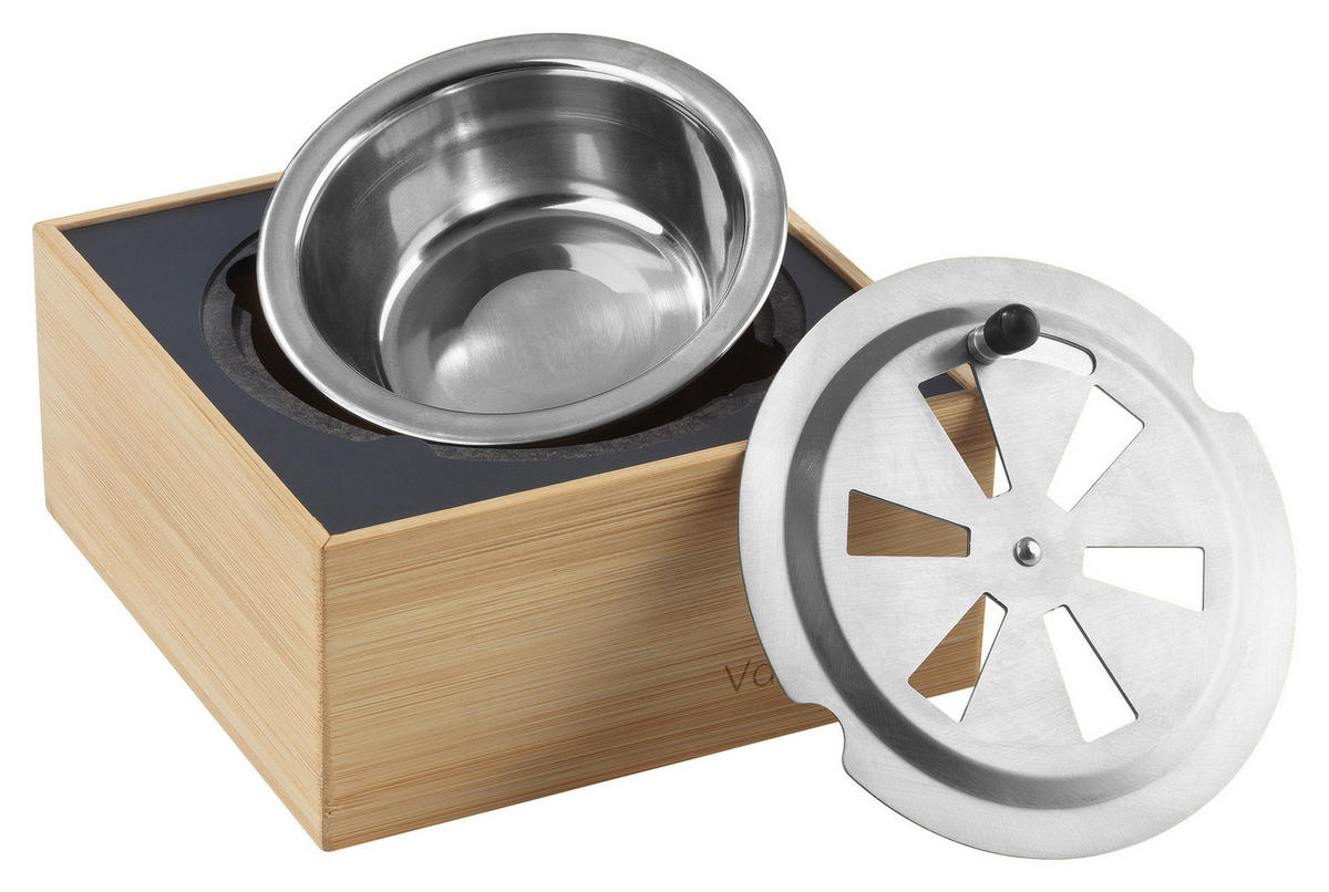 VapoWesp Räucherbox Bambus B/H/T: ca. 15x7x15 cm Räucherbox_VapoWesp - natur (15,00/7,00/15,00cm) - VapoWesp