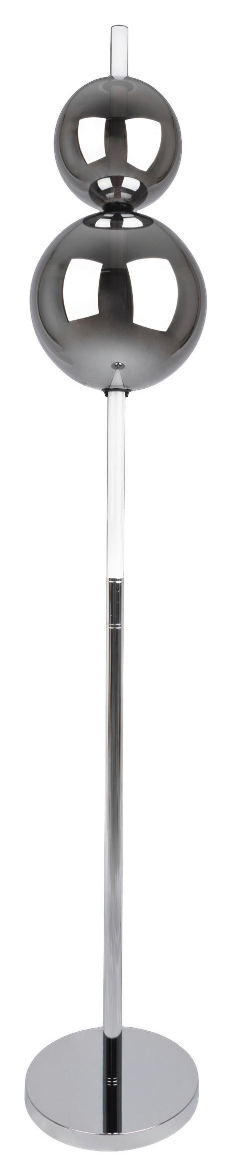 Näve Leuchten LED-Leuchten 2072042 Chrom Rauch Metall Glas H/D: ca. 149,7x25 cm Nova - Chrom/Rauch (25,00/149,70cm) - Näve Leuchten