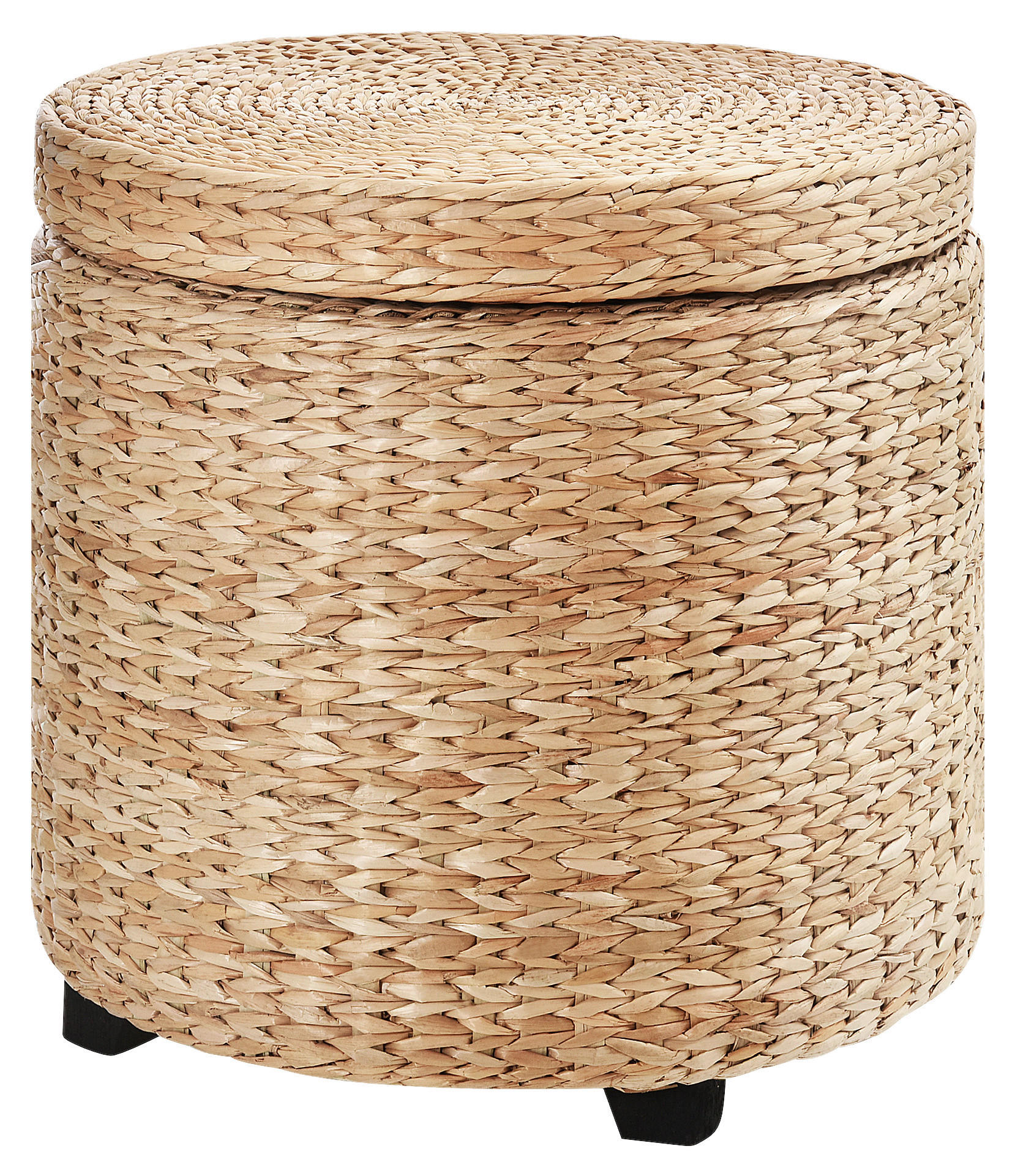 HOMCOM Hocker khaki B/H/L: ca. 43x43x43 cm Fußhocker - khaki (43,00/43,00/43,00cm) - HOMCOM