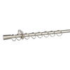 Stilgarnituren Kappe Chrom Metall D: ca. 1,9 cm ausziehbar von ca. 130 bis 240 cm 1.0 Läufe Kappe - Chrom (1,90cm) - POCOline