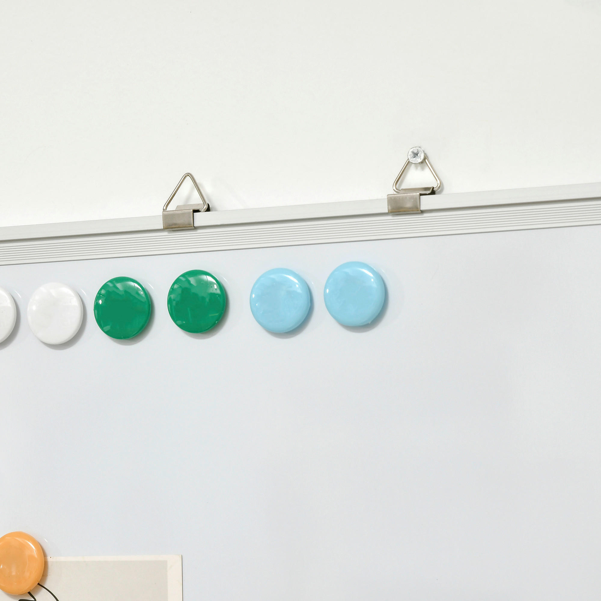 HOMCOM Wandboard Whiteboard - weiß (1,80/60,00/90,00cm) - HOMCOM