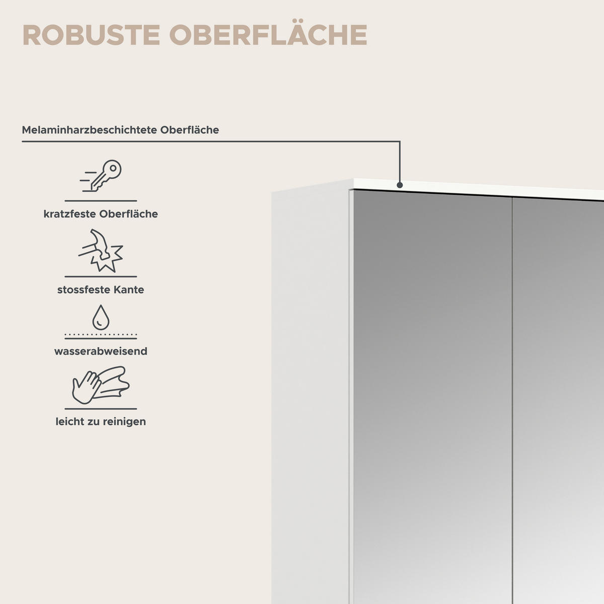 Garderobe PROJEKT X weiß weiß Hochglanz B/H/T: ca. 341x191x37 cm PROJEKT X - weiß (341,00/191,00/37,00cm) - xonox.home