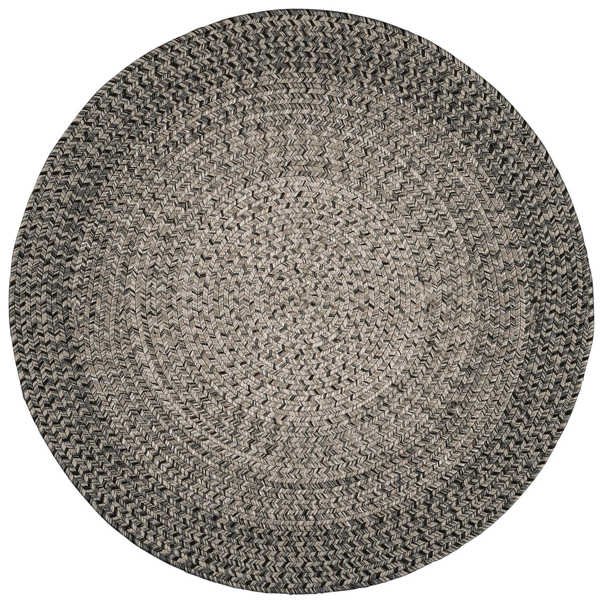 Flechtteppich Pudong grau D: ca. 120 cm Pudong - grau (120,00cm)