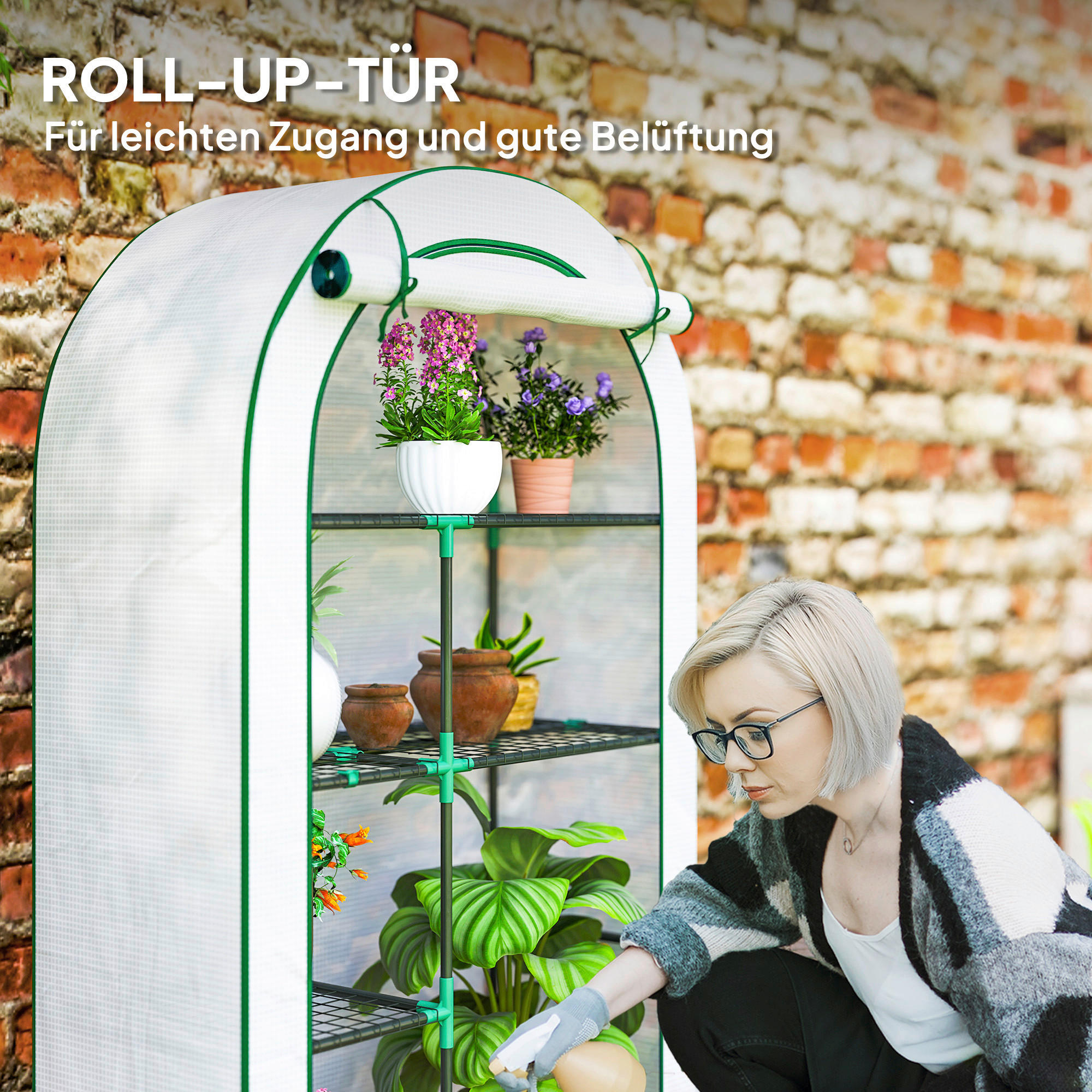 Thumbnail - Outsunny Gewächshaus