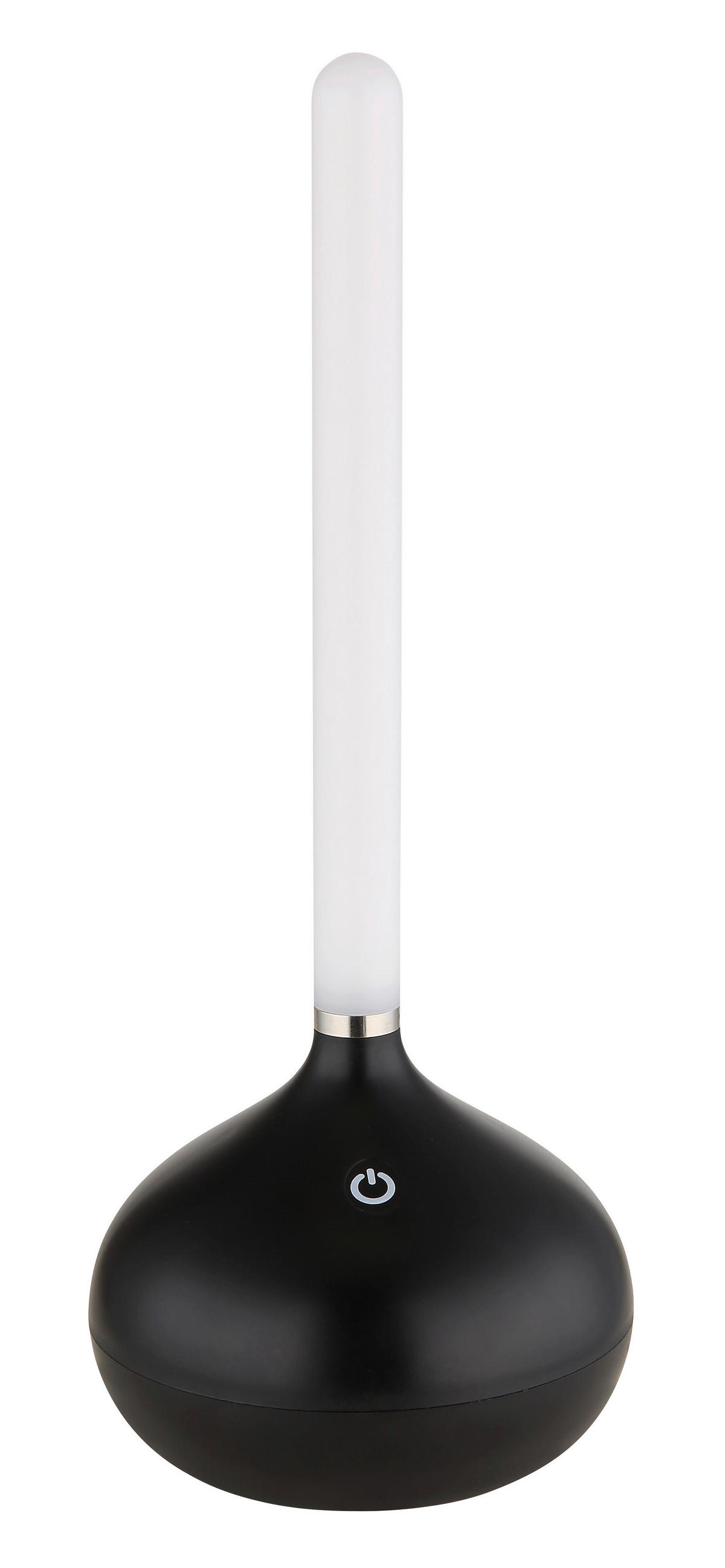 GLOBO LED-Tischleuchte TURNER 28067S Opal mattschwarz Kunststoff H/D: ca. 24,3x9,6 cm 1 Brennstellen TURNER - Opal/mattschwarz (9,60/24,30cm) - GLOBO
