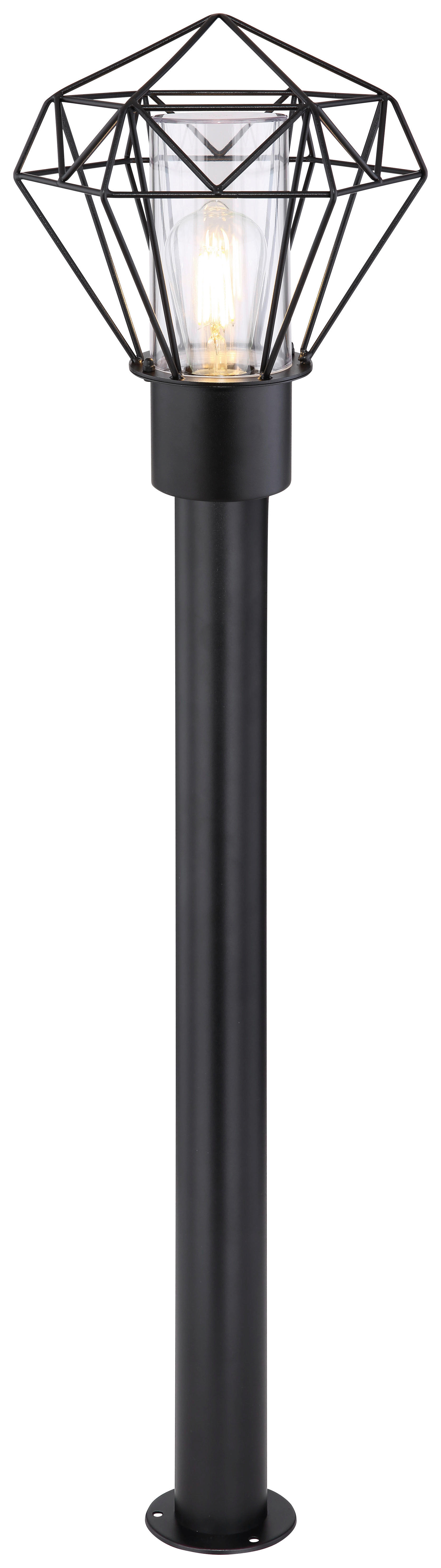 Außenleuchte HORACE 31357 schwarz schwarz B/H/T: ca. 25,5x100x22,5 cm HORACHE - schwarz (25,50/100,00/22,50cm) - GLOBO