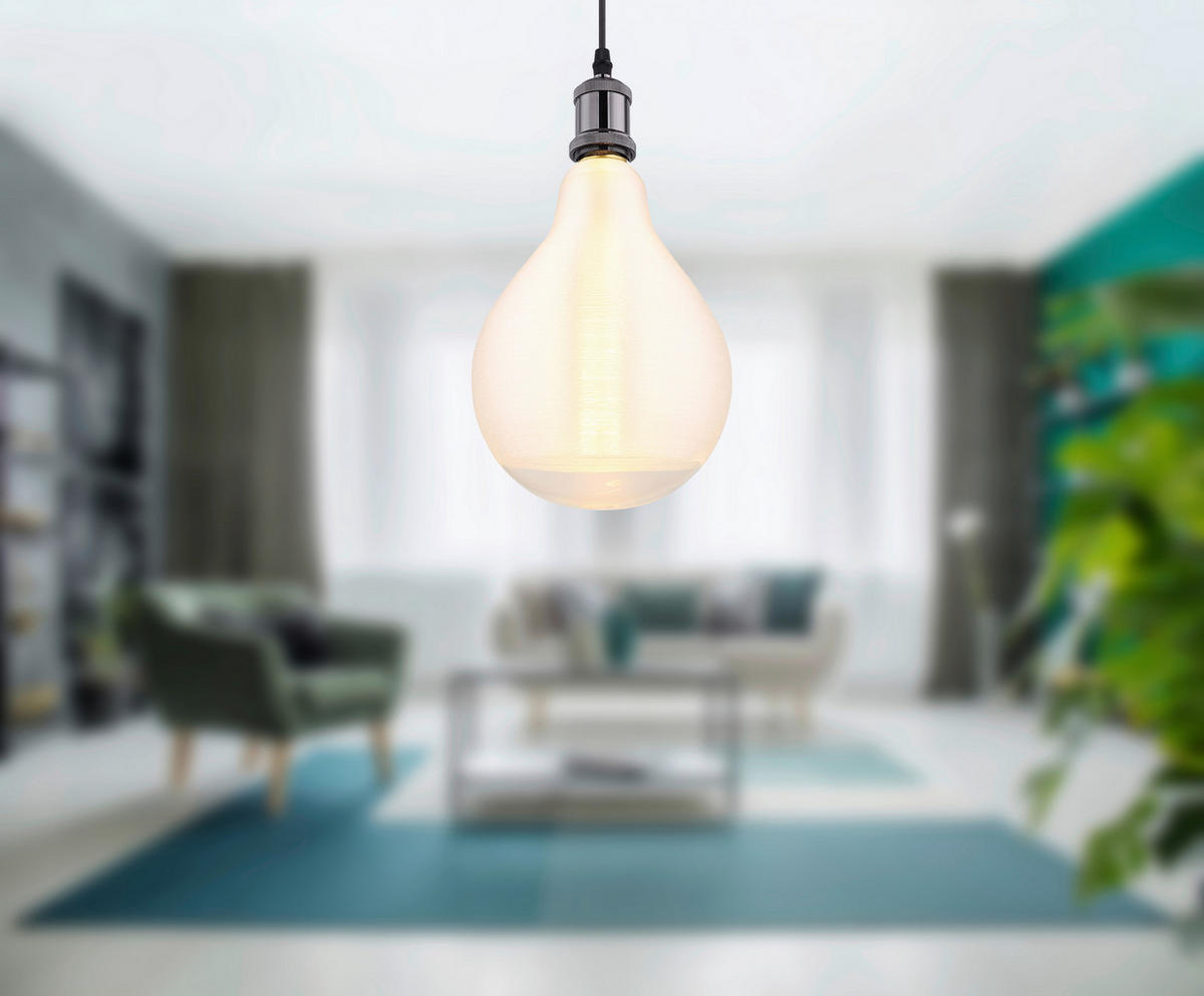 GLOBO LED-Leuchtmittel 11537 E27 LED - LEUCHTMITTEL - messing/transparent (13,00/21,00cm) - GLOBO