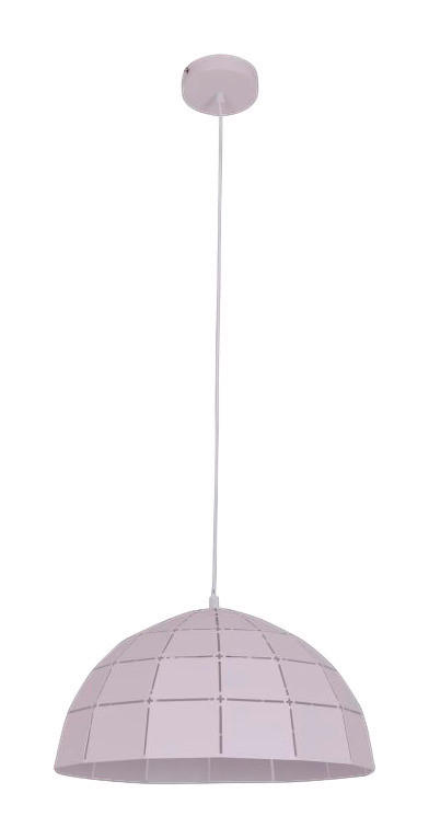 Näve Leuchten Pendelleuchte NV6106323 weiß Metall D: ca. 40 cm E27 1 Brennstellen Alison - weiß (40,00cm) - Näve Leuchten