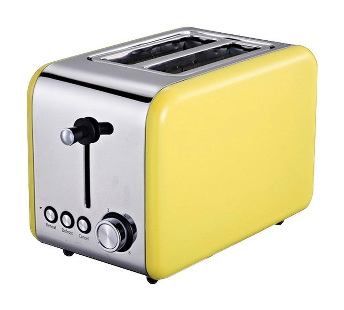 MICHELINO Toastautomat 74085 gelb Metall Kunststoff Toastautomat - gelb - MICHELINO