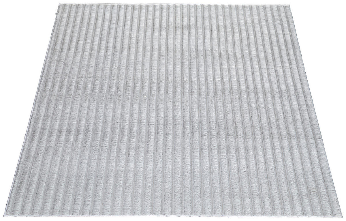 Fellimitat Stripy grau B/L: ca. 200x280 cm Stripy - grau (200,00/280,00cm)