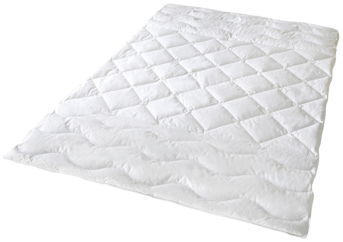 Steppbett Steppbett_Multizonen 135x200cm - weiß (135,00/200,00cm) - Wellness