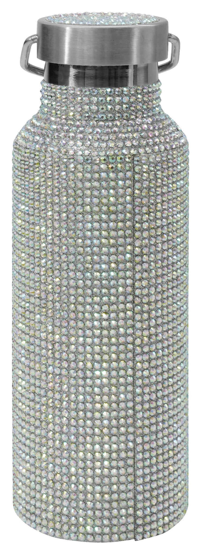 Fackelmann Trinkflasche silber Edelstahl Thermo-Trinkflasche - silber - Fackelmann