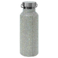 Fackelmann Trinkflasche silber Edelstahl Thermo-Trinkflasche - silber - Fackelmann