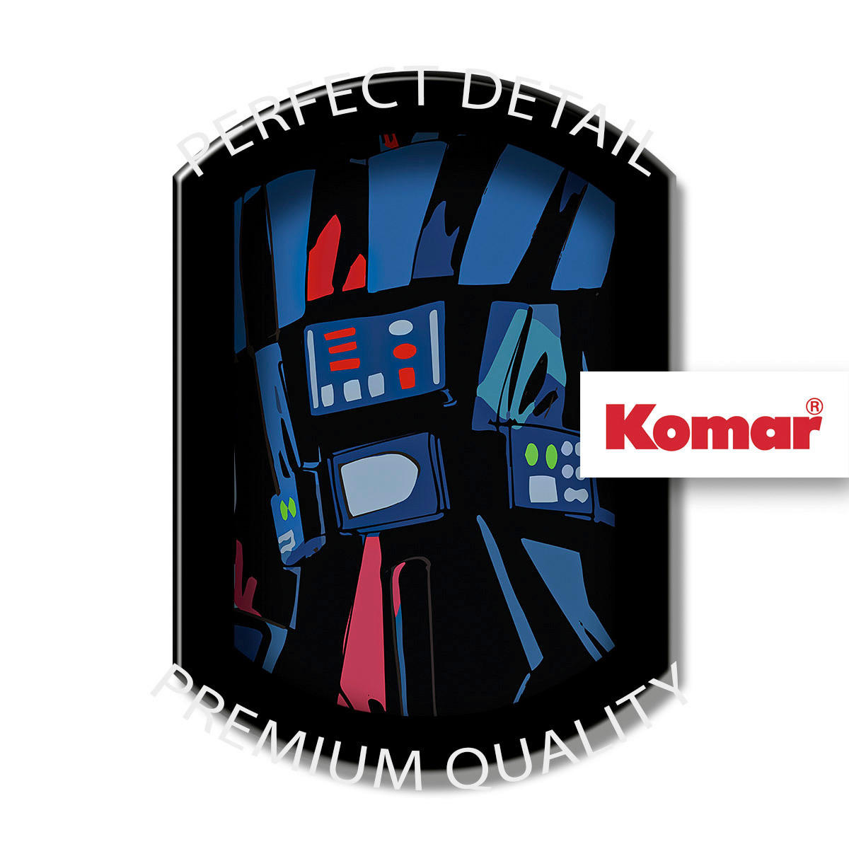 Komar Fototapete Cyberart by Vader B/L: ca. 100x250 cm Cyberart by Vader - (100,00/250,00cm) - Komar