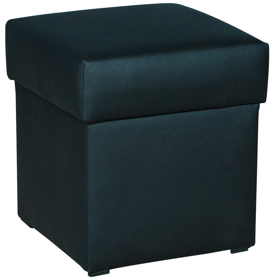 Hocker Anca schwarz B/H/T: ca. 41x43x42 cm Anca - schwarz (41,00/43,00/42,00cm)