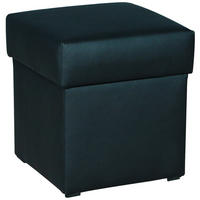 Hocker Anca schwarz B/H/T: ca. 41x43x42 cm Anca - schwarz (41,00/43,00/42,00cm)