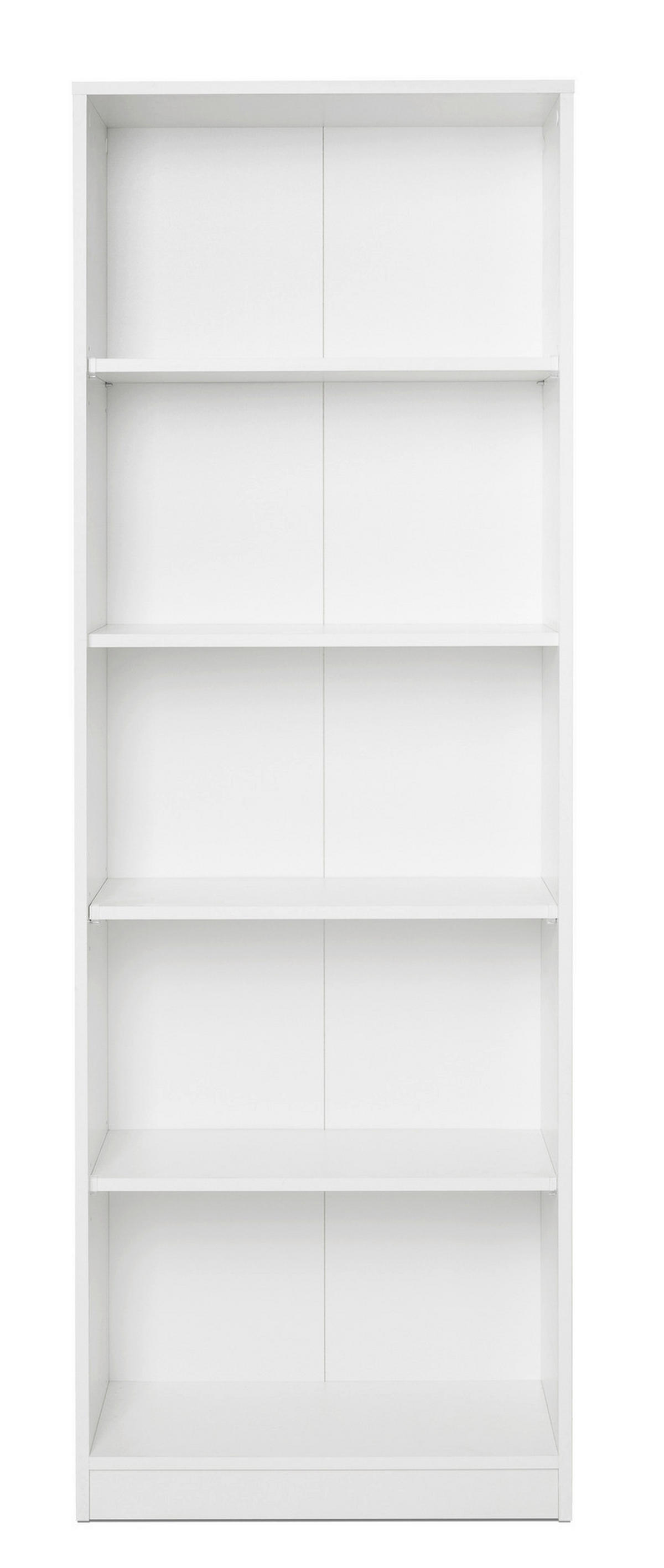 Regal Peggy 6 weiß B/H/T: ca. 58x168x28 cm Peggy 6 - weiß (58,00/168,00/28,00cm)