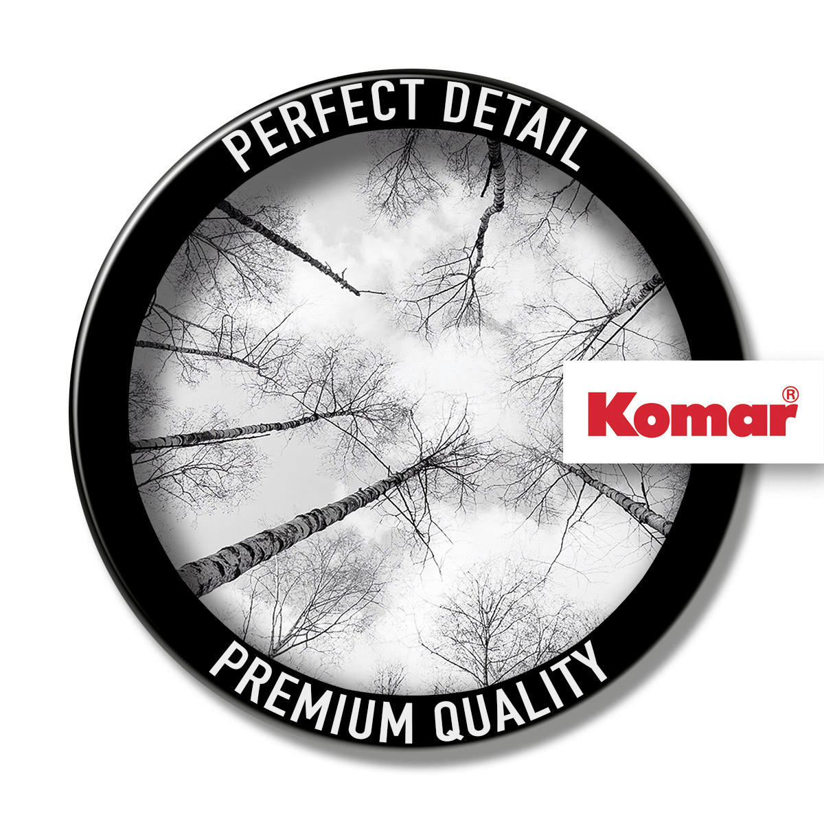 Komar Fototapete Weiß Blau B/L: ca. 450x280 cm Weiß Blau - (450,00/280,00cm) - Komar