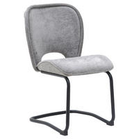 grau schwarz Microfaser Metall Maja - schwarz/grau