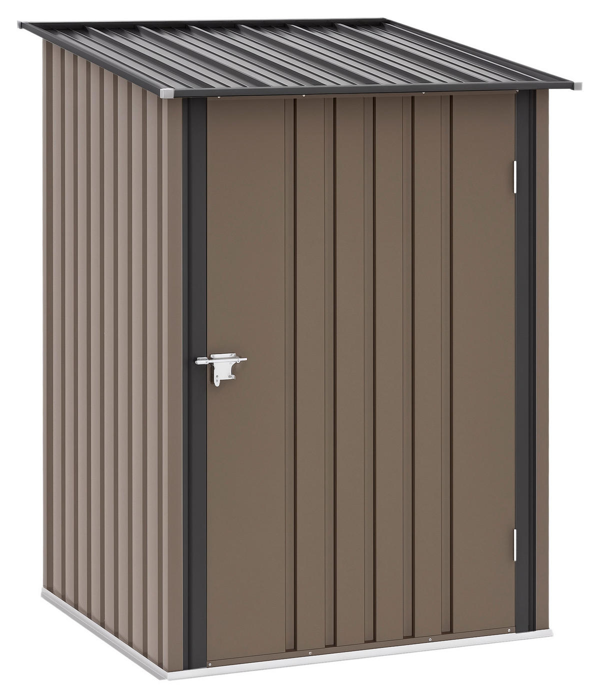 Outsunny Gerätehaus braun B/H/L: ca. 103x160x100 cm Gerätehaus - braun (100,00/103,00/160,00cm) - Outsunny