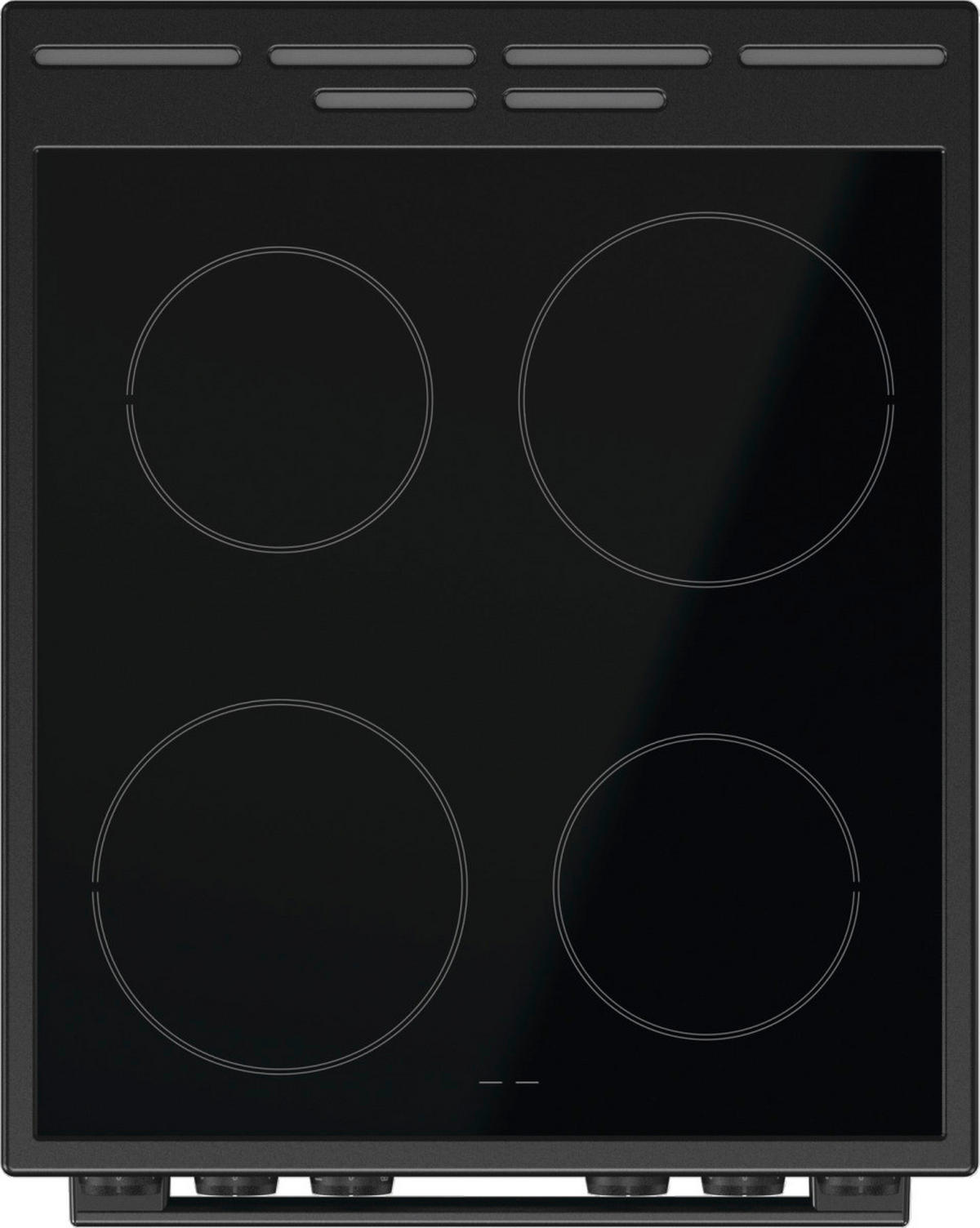 Gorenje Stand-Elektroherd GEC5A20BG schwarz B/H/T: ca. 50x85x59 cm Stand-Elektroherd GEC5A20BG - schwarz (50,00/85,00/59,00cm) - Gorenje