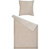Microfaser Bettwäsche Cashmere touch Bettwäsche_Cashmere Wabe beige - beige (135,00/200,00cm)